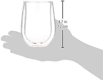 ZWILLING J.A. Henckels Double-Wall Red Wine Glass Set, 12 fl. oz (Pack of 2)