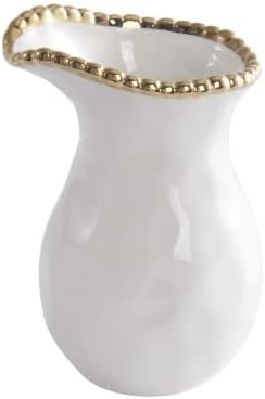 Pampa Bay Golden Salerno, Creamer or Pitcher, 4" x 3.5" x 5.75"