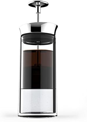 Definitely Not a French Press Coffee Maker | The Soul of Espresso in the Body of a Single Serve French Press Coffee Maker, Brews in Half the Time, No Mud, Easy to Clean