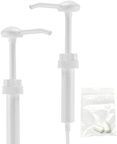 nicebottles - Gallon Jug with Pump, Pack of 6