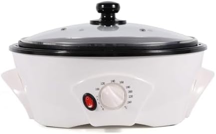 Automatic Electric Coffee Roaster Machine, 800g Capacity, Non-Stick Pot, 0-240℃ Temp Control, Ideal for Home, Cafes & Clubs (220V) - Perfect Coffee Bean Roasting Tool