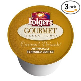 Folgers Gourmet Selections Caramel Drizzle K-Cups (72 count)