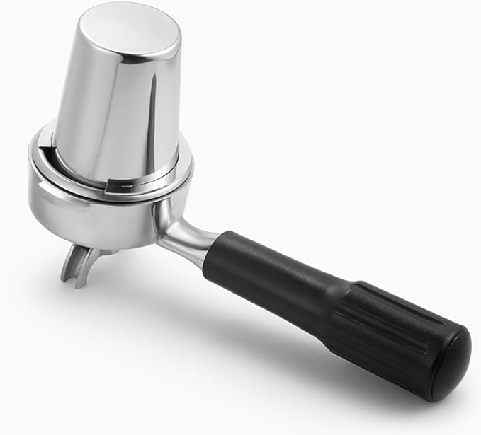 58mm Stainless Steel Coffee Dosing Cup Coffee Powder Feeder Part Coffee Grinder Powder Cup Espresso Coffee Machine Cup Accessories