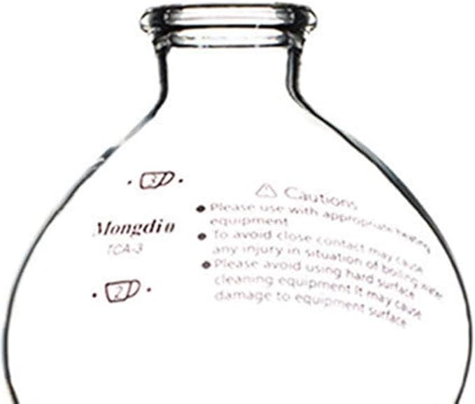 TKOWTB Coffee Syphon Pot Accessories -3/5Cup Glass Siphon Vacuum Pot Coffee Maker Parts Replace(E)