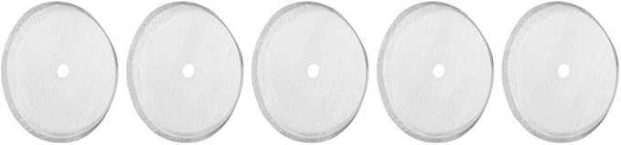 French Press Replacement Filter Screen, 5 Pack 2.6 Inch Universal Stainless Steel Reusable Filter Mesh Screen Coffee Press Filters for French Press Coffee Maker