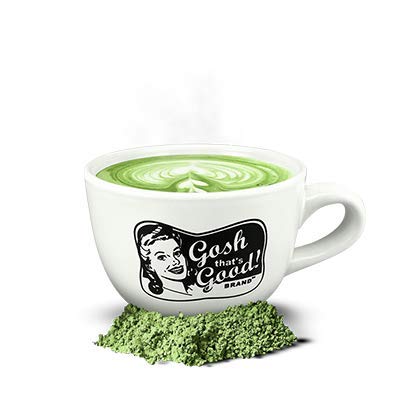 Gosh That’s Good! Reduced Sugar Matcha Green Tea – 2 lb– Antioxidant-Rich, Energy-Boosting