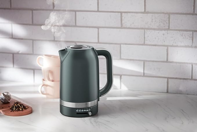 KitchenAid 1.7L Electric Kettle w/Temp Control KEK1701, Juniper