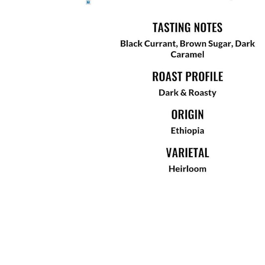 Darrrk - Roasted by Perc Coffee - Freshly Ground Coffee - 12 Ounce Bag