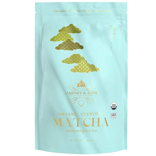 Harney & Sons Organic Everyday Matcha | 16oz Bag Powdered Matcha Tea