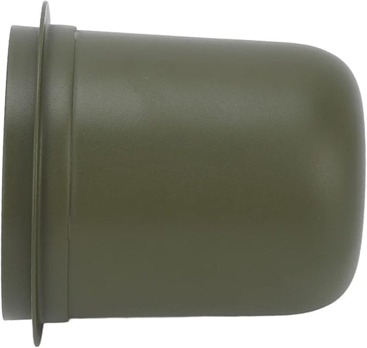 Zerone Espresso Dosing Cup, Stainless Steel, 150ml, Green, 1 Count, Fits 58mm Portafilters, Compatible with Espresso Machine