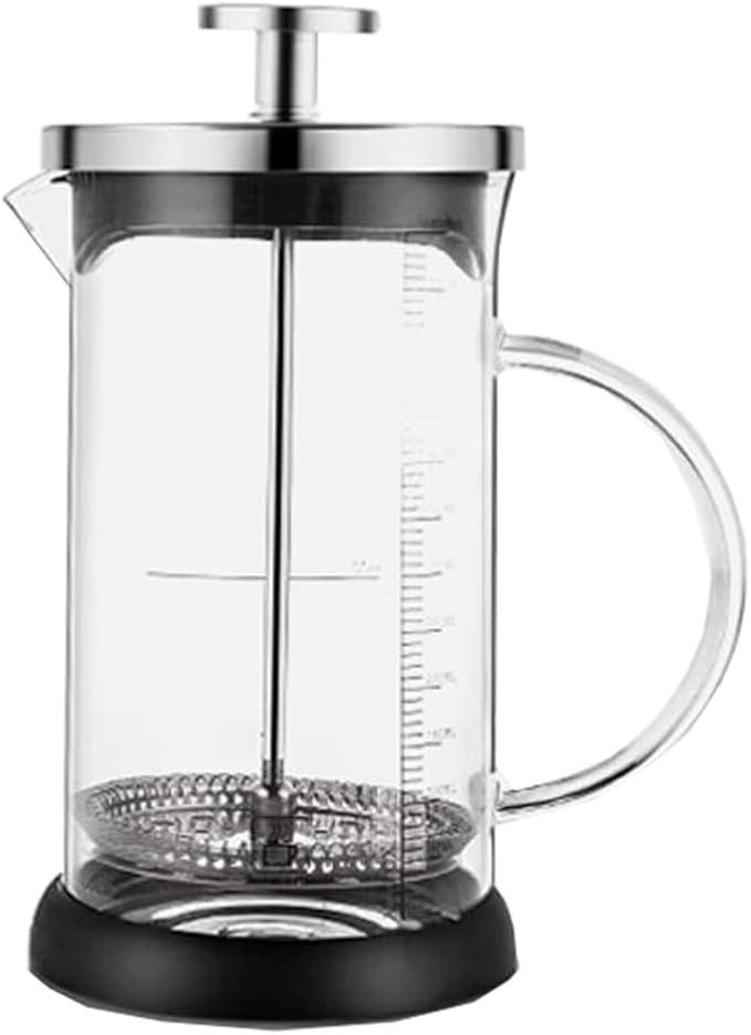 1.0L/34 oz Cold Brew Coffee Maker with Stainless Steel Filter and Airtight Lid, Cold Brew Pitcher with Durable Coffee Carafe Glass for Iced Tea & Cold Brew Maker (M 11.8oz)