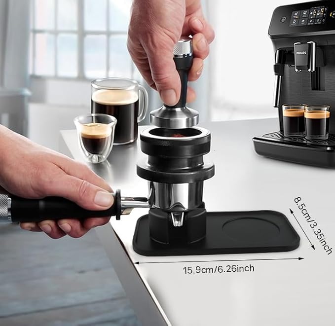 Tamping Mat for Ninja Luxe Café Espresso Machine ES601/ES701, Non-Slip Tamper Holder