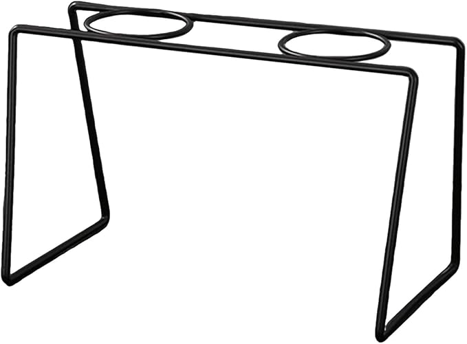 1 Piece IEUDNS Drip Over Coffee Stand, Iron Frame Coffee Dripper Stand for Home and Office, Easy to Clean and Use, Design C
