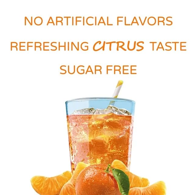 Crystal Light On The Go Splash, Citrus with Caffeine, 0.9-Ounce (Pack of 6)