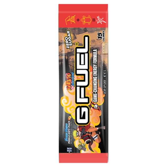 G Fuel Sage Mode Energy Powder Packets, Sugar Free, Clean Caffeine Focus Supplement, Water Mix, Pomelo Fruit + Peaches Flavor, Focus Amino, Vitamin + Antioxidants Blend - 6 Stick Pack, 0.25 oz
