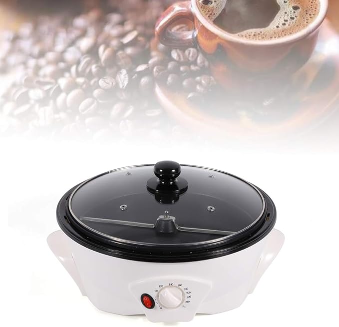 DYRABREST Electric Coffee Roasters Machine,Household Coffee Beans Roaster Non-Stick for Home Use Cafe Shop,110V,800W