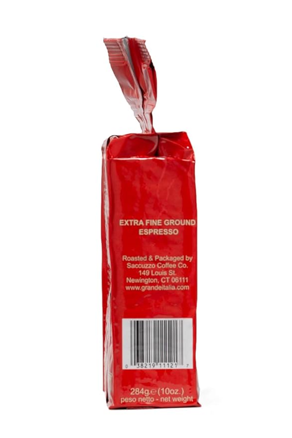 Grande Italia Espresso Ground (Ex Fine Ground, 10 oz)