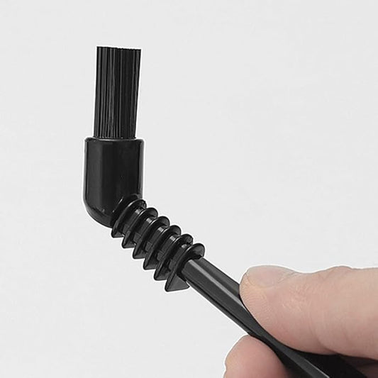 Coffee Machine Cleaning Brush with Nylon Bristles for Espresso Group Head and Grinder, Compatible with Coffee Makers and Milk Frothers