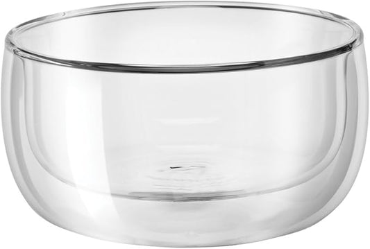 ZWILLING Sorrento 2-pc Double-Wall Glass Bowl Set, 9.4-oz, 280ml