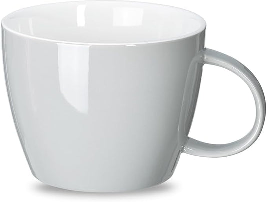Coffee Mug, Microwavable Large Soup Bowl with Handle, for Hot Chocolate, Soup, Coffee, Milk and Tea, Jumbo Ceramic Coffee Cup Lead-Free, Cadium-Free, Dishwasher Safe, 30 OZ, Slate (Grey)