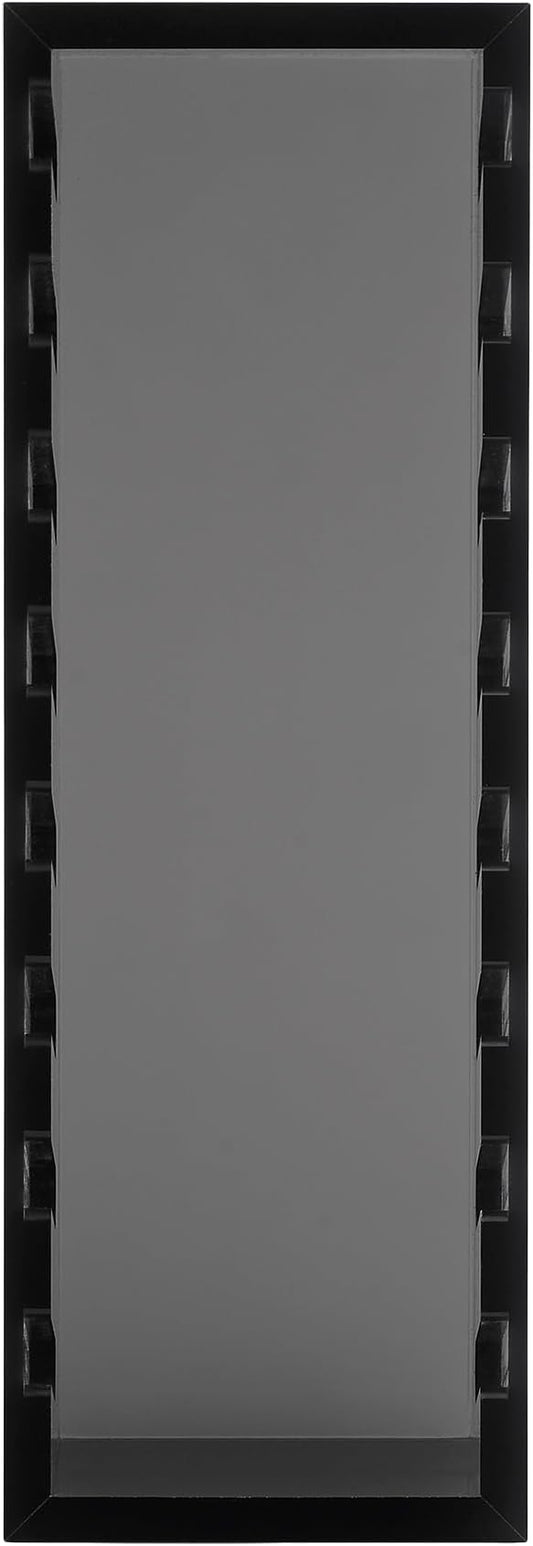 Normcore 58mm Coffee Tamper Base Storage Holder, Holds 8 Types of Puck Screen Rack Acrylic Stand Modular Station for 58mm Espresso Machine Accessories, Frosted Black