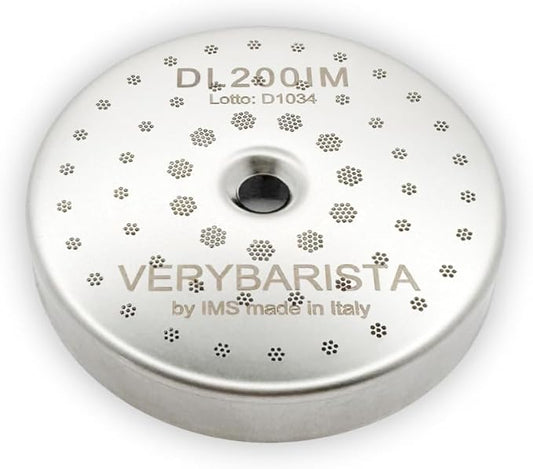 IMS Precision Shower Screen DL200IM with Custom Verybarista Design for Delonghi Dedica, La Specialista, Maestro