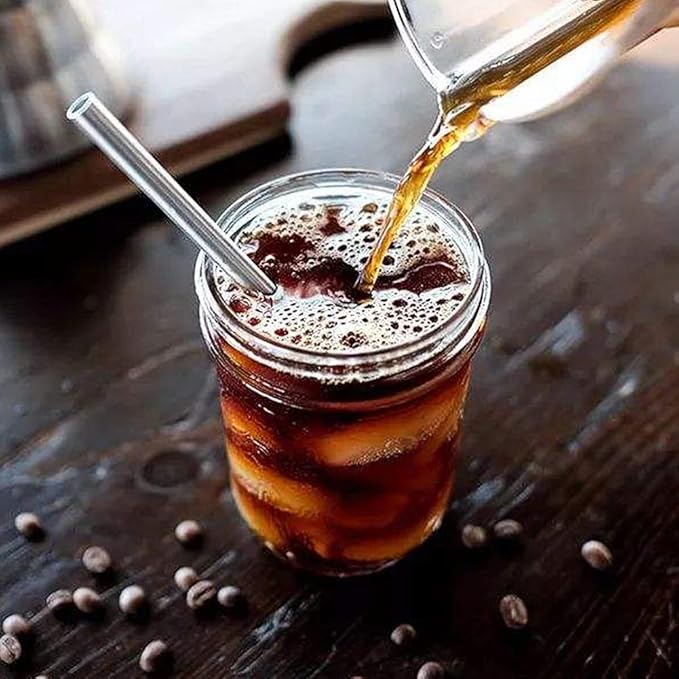 YQL Cold Brew Coffee Filter Bags, 8X12 Inch 50PCS No Mess Cold Brew Coffee Filters Disposable Mesh Brewing Bags Tea Filter Bag For Cold Brew Coffee or Tea(4x6/6x10inch Available)