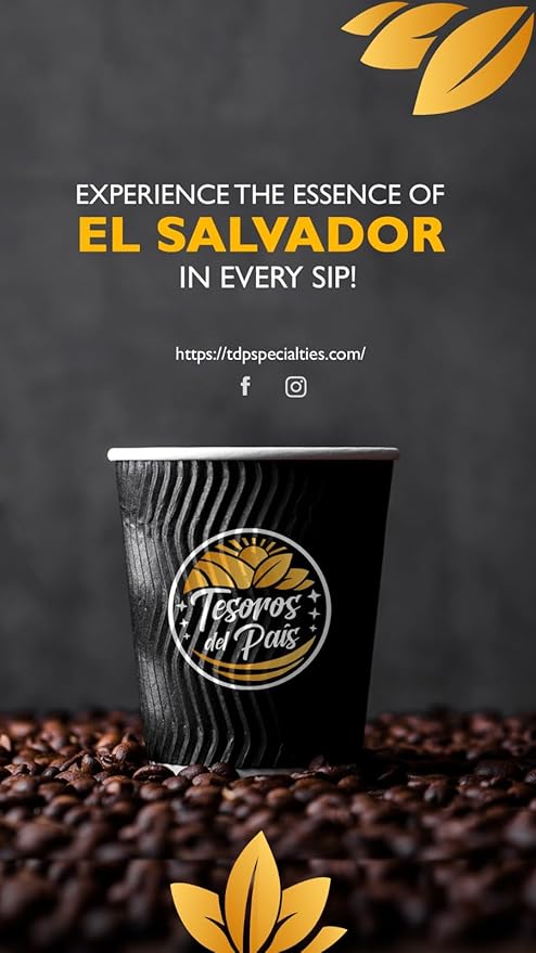 Tesoros Del Pais Green Unroasted Coffee Beans Ahuachapan, El Salvador Single Estate High Elevation (Wet Milled, 3 lb)