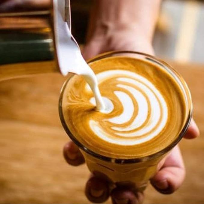 Easyworkz Espresso Steaming Pitcher Stainless Steel 15 oz Coffee Frothing Picther Milk Jug Cappuccino Latte Art Cup