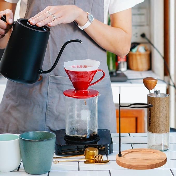 Coffee Dripper Stand Pour Over Coffee Stand Multifunction Coffee Filter Holder All in One Coffee Brewer for Coffee Lovers