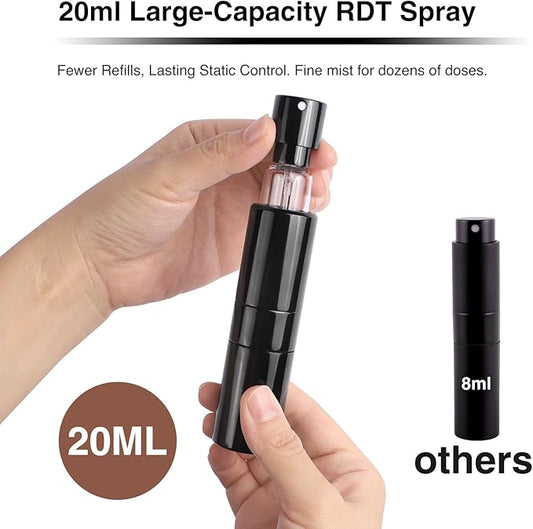 Ceramic Coffee Dosing Cup and 20 ML Spray Bottle Set - Static Reducing Espresso Accessories Kit for Home, Cafe | Professional Espresso Coffee Measuring Cups Tools (Green)