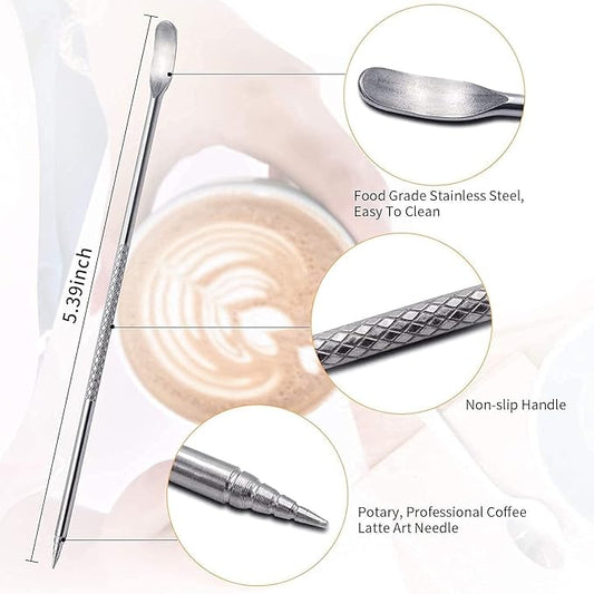 Milk Frothing Pitchers-12oz/350ML Stainless Steel Steaming Pitchers, Scale Coffee/Milk/Cappuccino/Latte Art Barista Steam Pitchers