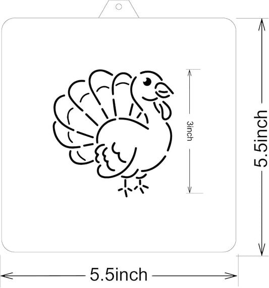 Reusable PYO Cookie Stencil Paint Your Own Custom Design Unique Cookies Stencils Creates Custom Coloring Pages Designs, Perfect for Kids, Parties, and Bakers. Detailed Designs.