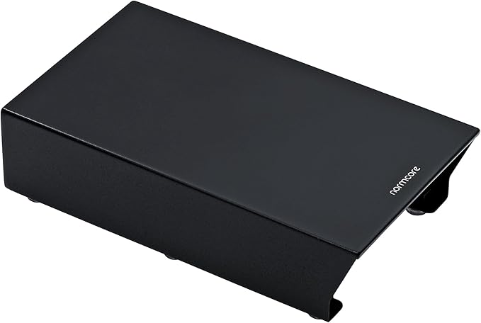 Normcore Espresso Knock Box, Under Grinder Knock-out Drawer with Walnut Wood Hand, Shock Absorbing Removable Knock Bar and Non-Slip Base, 304 Stainless Steel, Size: M