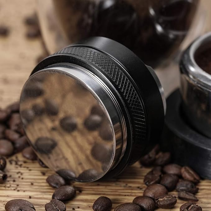 MATOW 53mm Dual Head Coffee Distributor & Tamper | Adjustable Depth | Fits Breville 54mm Portafilter