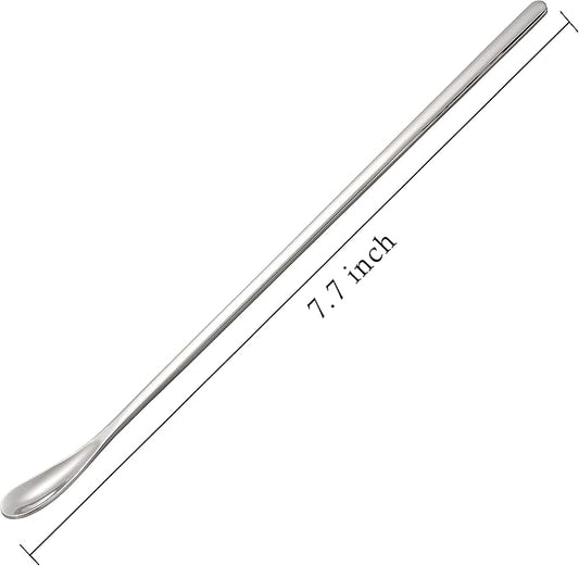 Stainless Steel Coffee Stirrers Spoons 6 Pieces Ice Tea Long Spoons Drink Stir Sticks Spoon for Bar Coffee Cocktail…