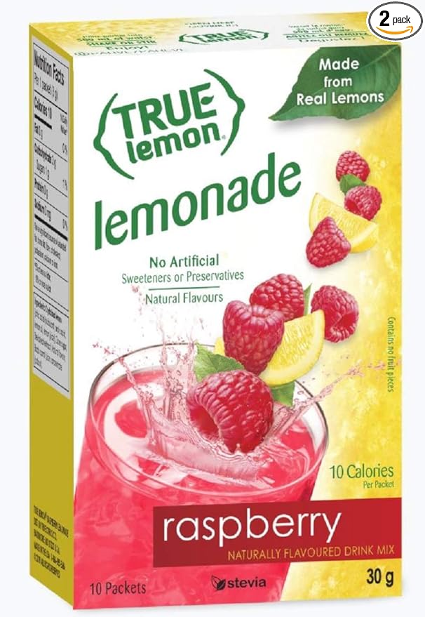 True Lemon Raspberry Lemonade (2 Boxes) 10 Packets in Each Box