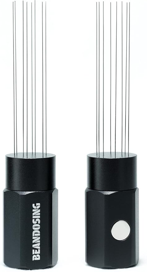 WDT Tool_0.35mm * 8 Polished Needles for Espresso Distribution_Easily Clip on Espresso Machine, Compatible with DeLonghi & Breville_Coffee Station for Home Barista