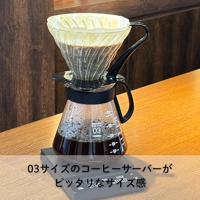 Hario VDGN-03-B Coffee Dripper, Black