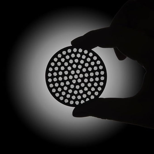 Espresso Puck Screen, SANTOW 53mm Portafilter Shower Screen Puck Mesh Compatible wit Breville 54mm Portafilter - 1.5mm Thick, 304 Stainless Steel with Titanium PVD Coating, Dual Layer Filter