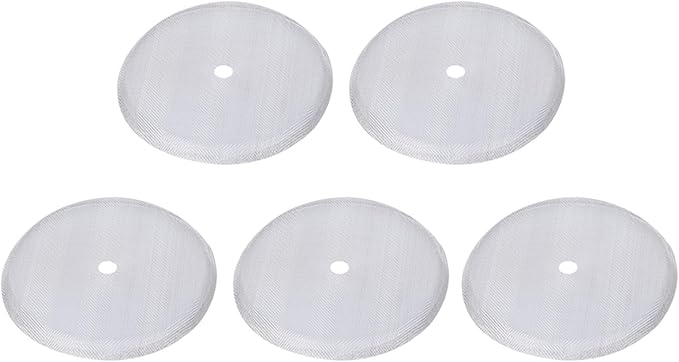 5 Pack French Press Replacement Filter Screen Reusable Stainless Steel Mesh Filters for 600ml / 20.29oz Coffee Pot Coffee Maker