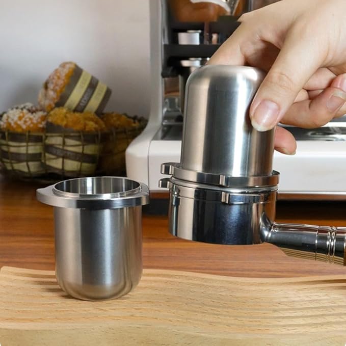 54mm Stainless Steel Dosing Cup for Breville Espresso Coffee Grinder Transfer Measurement
