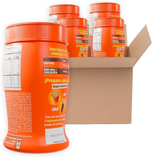 Chocolisto Instant Chocolate Drink, Nutritious Beverage with Vitamins and Minerals, 10.5 oz per Pack, Pack of 4.