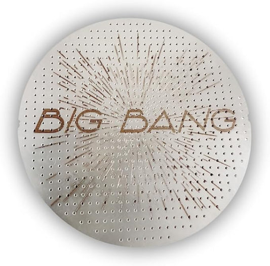 IMS Big Bang Ultra Thin 0.5 mm Puck Screen with Magnet Pin, 53.3mm. Compatible with 54mm Breville Sage Solis Espresso Machines