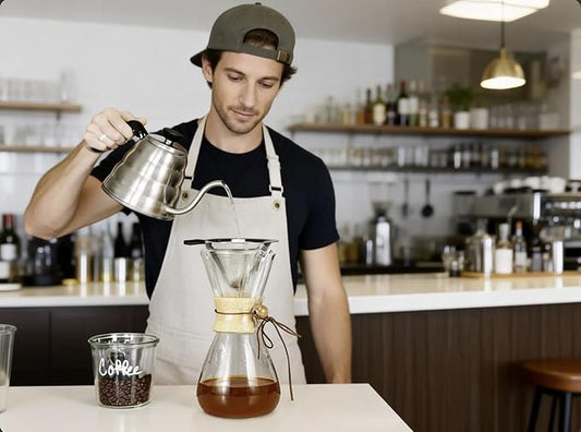 Reusable Permanent Paperless Coffee Pour-Over Dripper, Double-Layer 800-Mesh Stainless Steel, Fits Oval Containers, with Brush, 2-3 Cups for Home Travel Camping