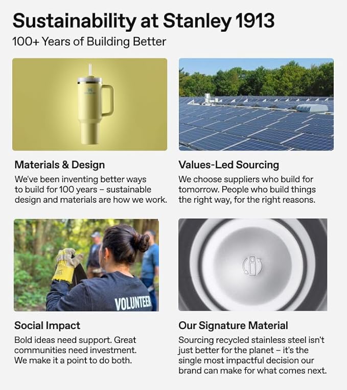 STANLEY Quencher H2.0 Tumbler with Handle and Straw 40 oz | Flowstate 3-Position Lid | Cup Holder Compatible for Travel | Insulated Stainless Steel Cup | BPA-Free | Cherry Blossom