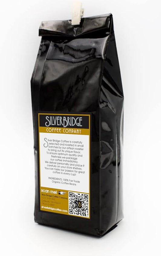 Silver Bridge Coffee Company Coffee Mothman Blend | 12oz Specialty Coffee | Medium/Dark Roasted Smooth Bold Blend | Legendarily Delicious