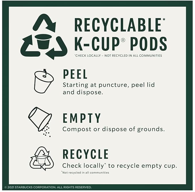 Starbucks® Caramel Flavored Coffee – K-Cup® 44ct