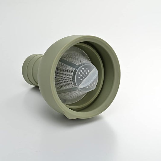 HARIO FIB-30-SG Filter-In Bottle, Practical Capacity, 10.1 fl oz (300 ml), Smoky Green, Made in Japan