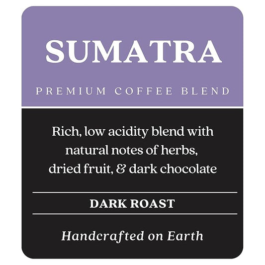 Copper Moon Whole Bean Coffee, Dark Roast, Sumatra Blend, 5 Lb
